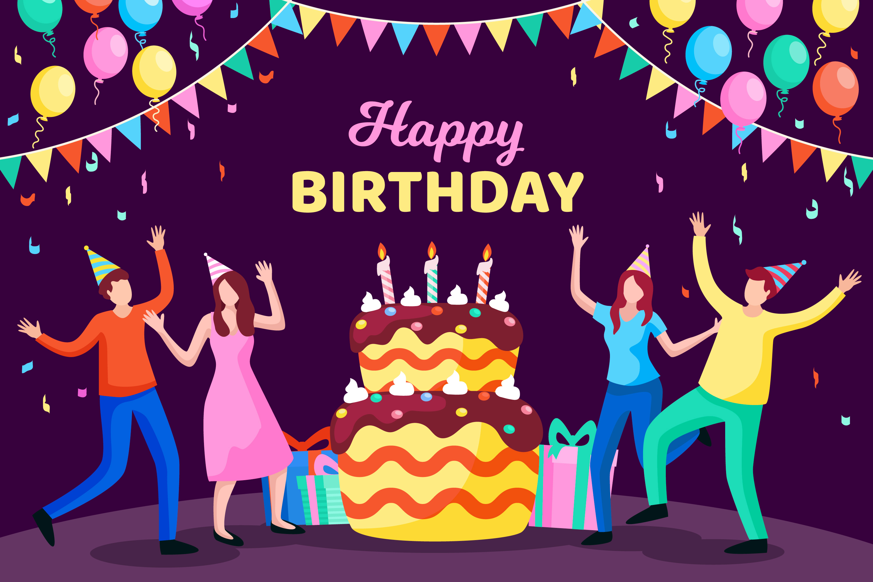 Happy Birthday Celebration